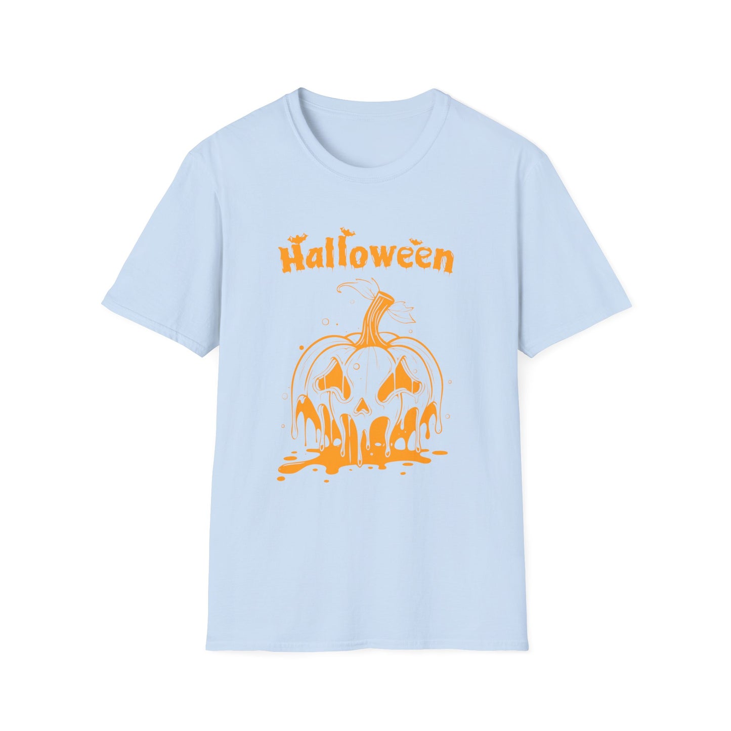 Halloween Dripping Pumpkin Unisex T-Shirt