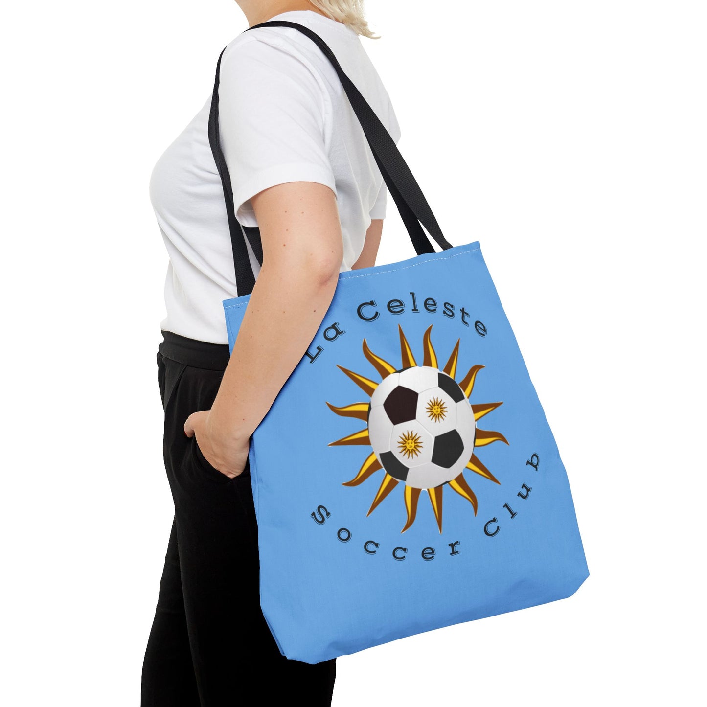 La Celeste S.C. Blue Tote Bag | Más que un club una familia