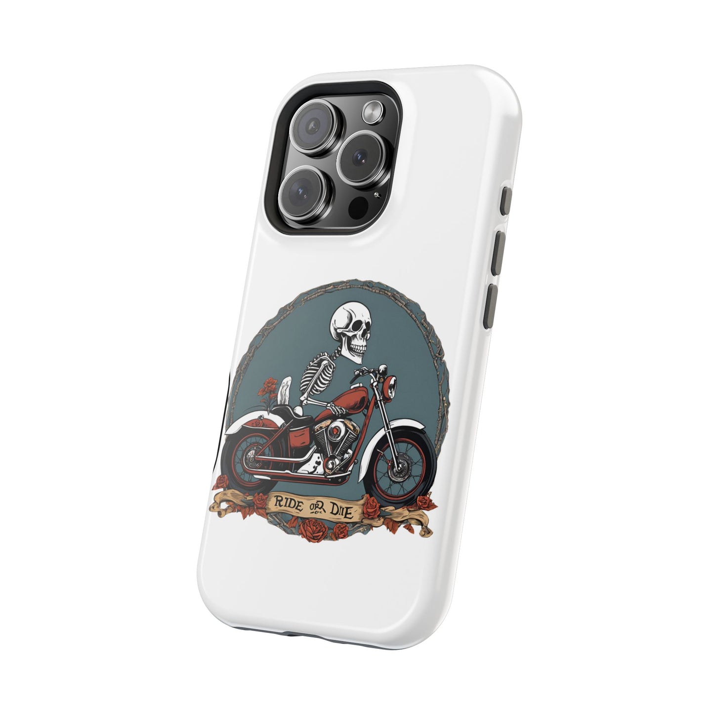 Ride or Die: Skeleton iPhone Case