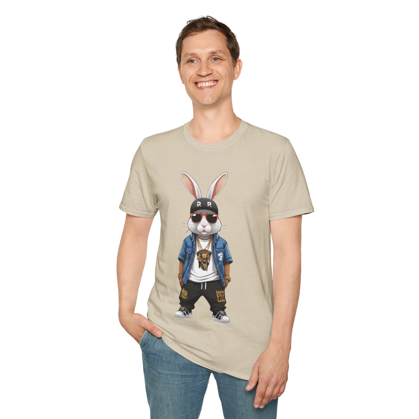 Cool Rabbit with Sunglasses Unisex Shirt