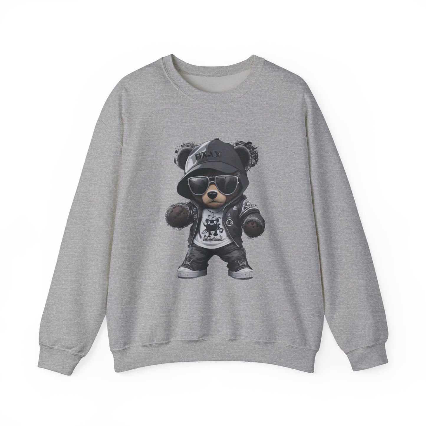 Street Bear Graphic Unisex Sweatshirt