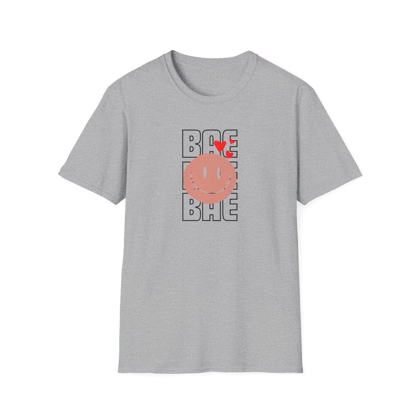 BAE Vibes Happy Face Graphic T-Shirt