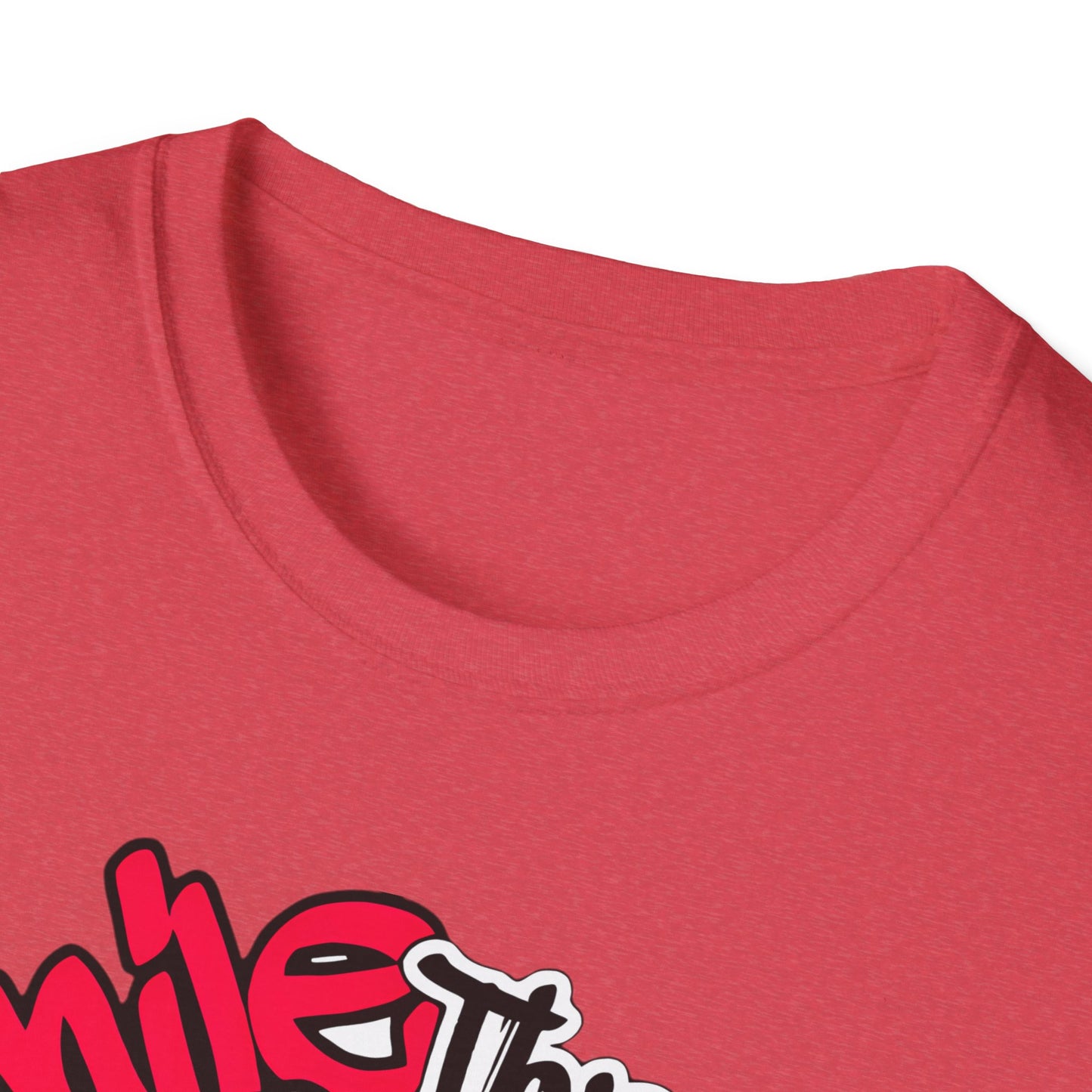 Smile Through The Pain T-Shirt — Cute Grunge Pink Teddy Graphic Tee