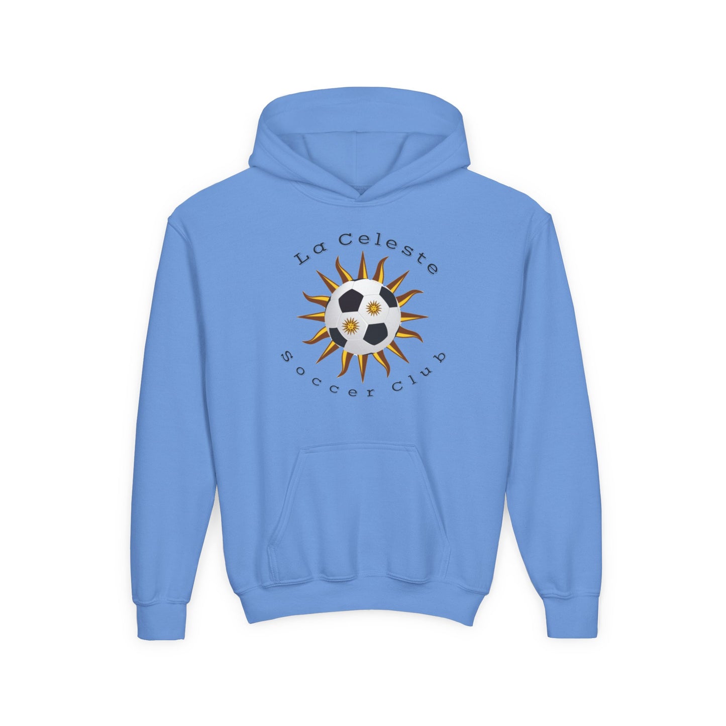 La Celeste S.C. YOUTH Soccer Club Hoodie, Perfect for Sports Teams & Casual Wear