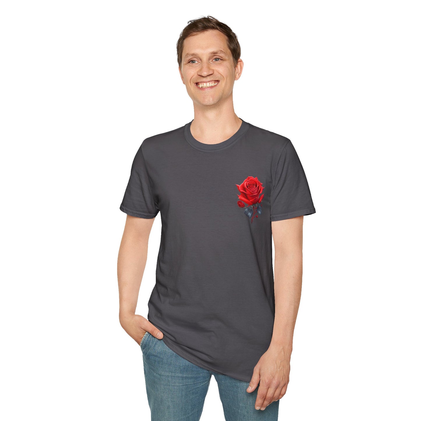 Red Rose Graphic Unisex T-Shirt