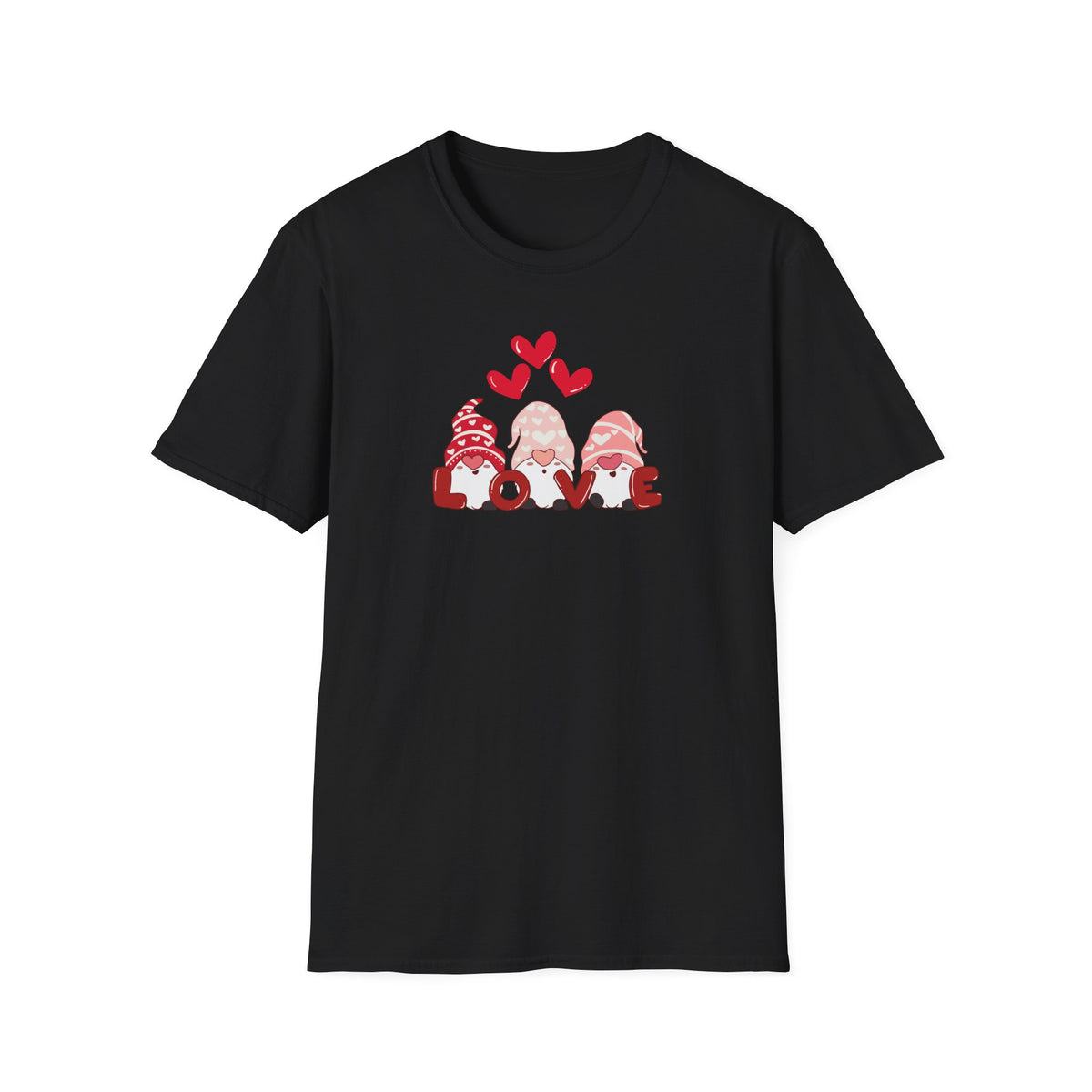 Love Gnome T-Shirt — Valentine’s Day Heart Gnomes Tee