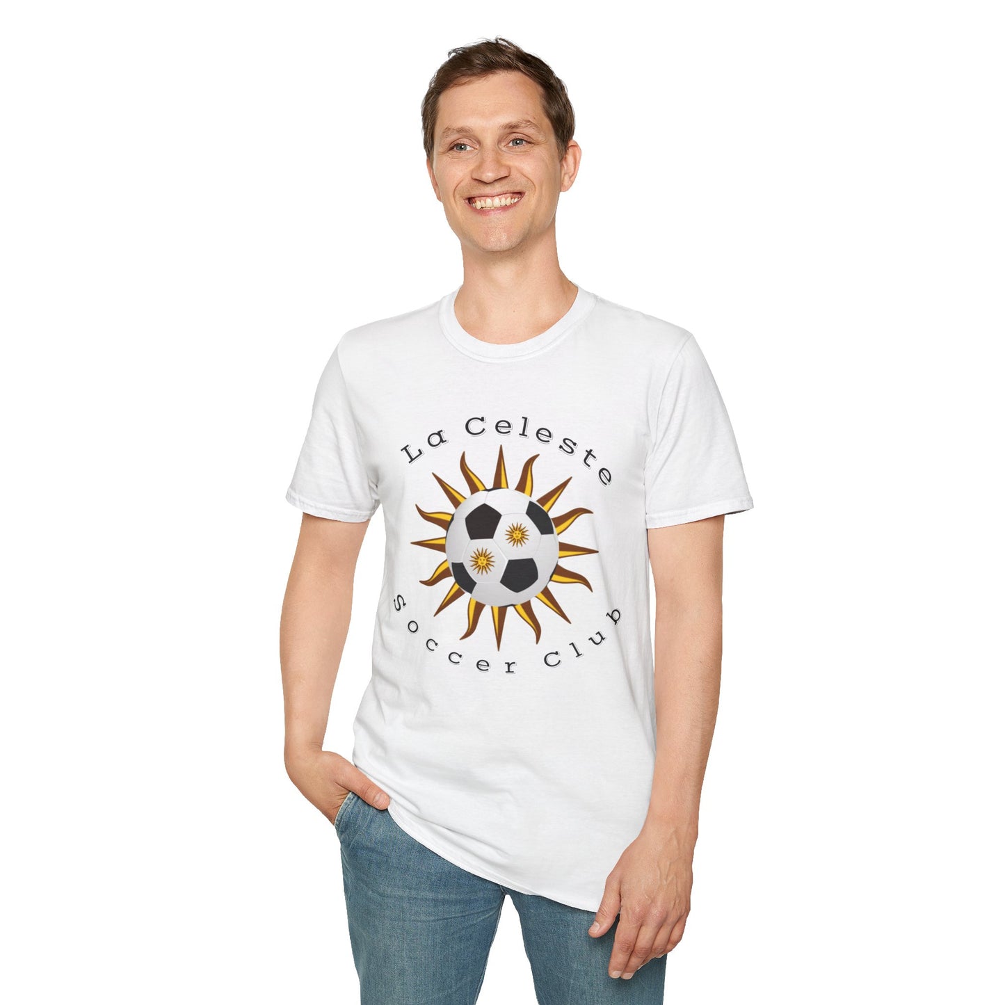 La Celeste S.C. More than A club, a Family - Unisex Softstyle Tee