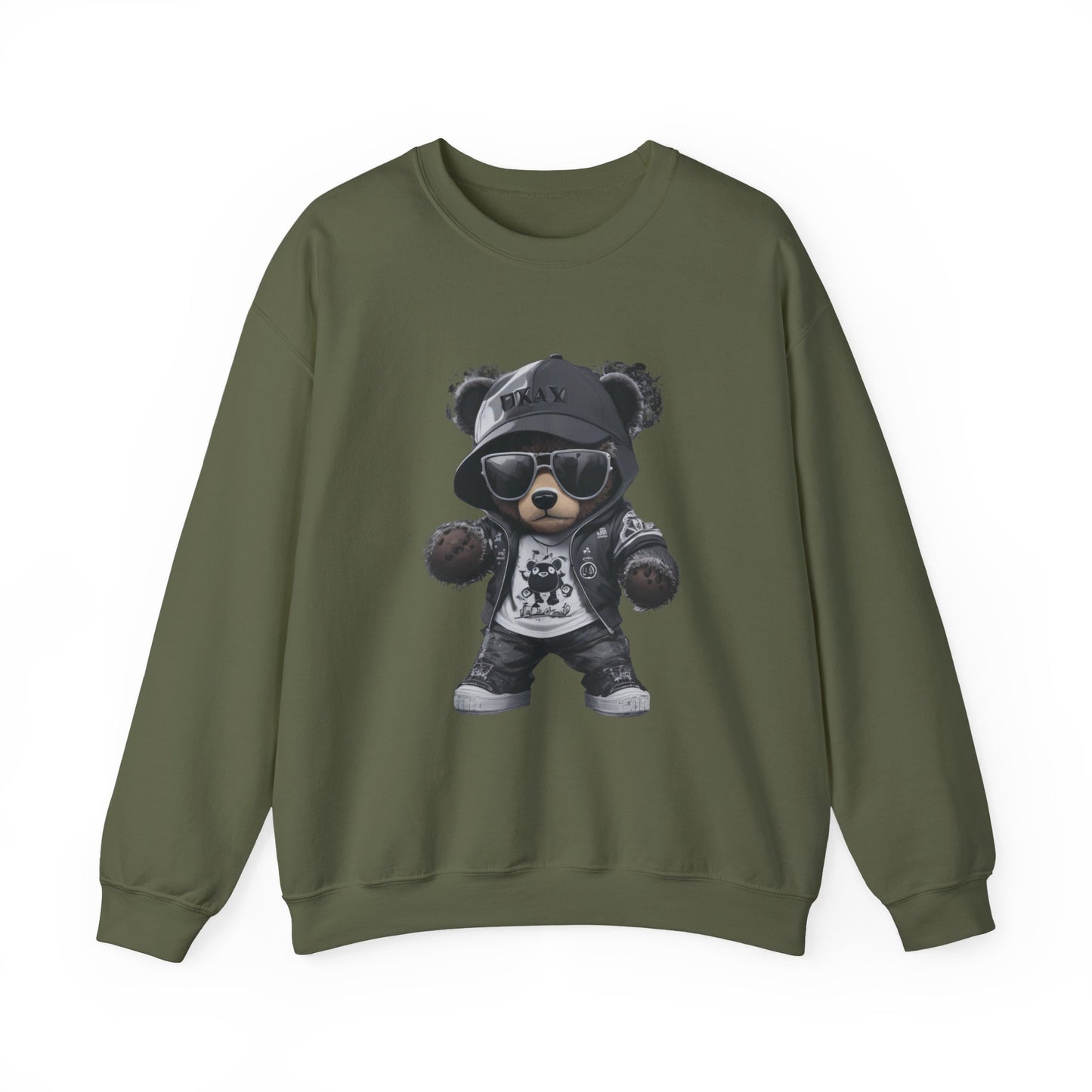 Street Bear Graphic Unisex Sweatshirt
