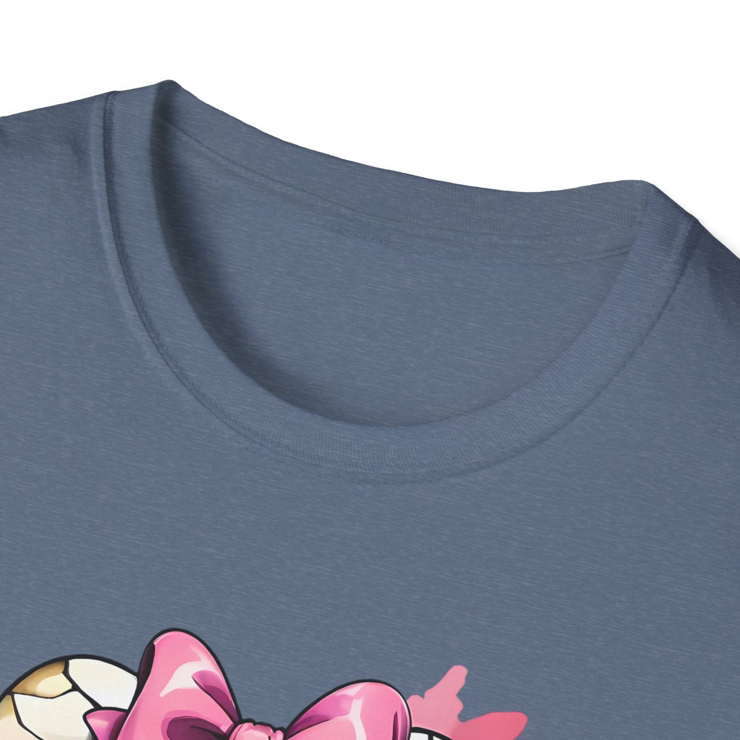 Skull Girl Graphic T-Shirt — Pink Bow Punk Skull Tee
