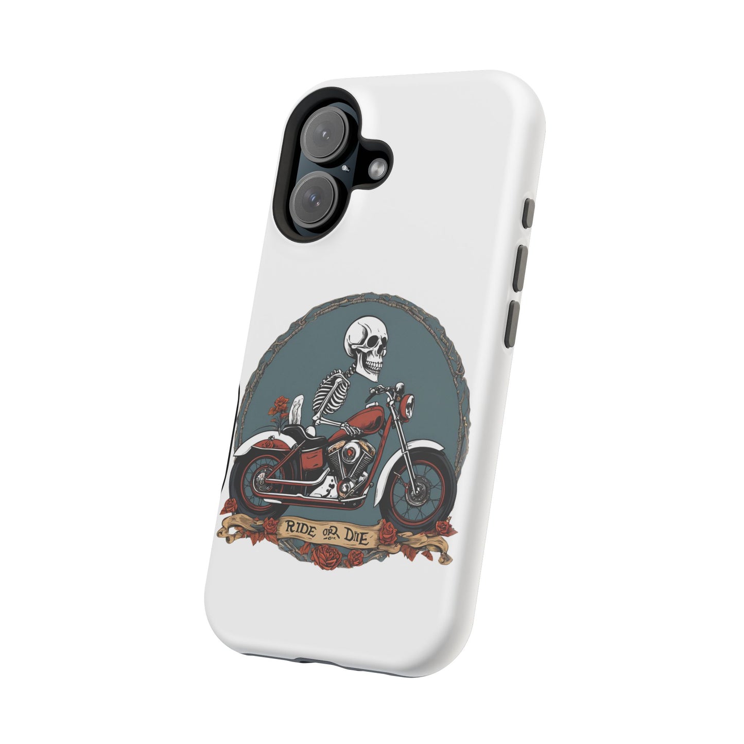 Ride or Die: Skeleton iPhone Case