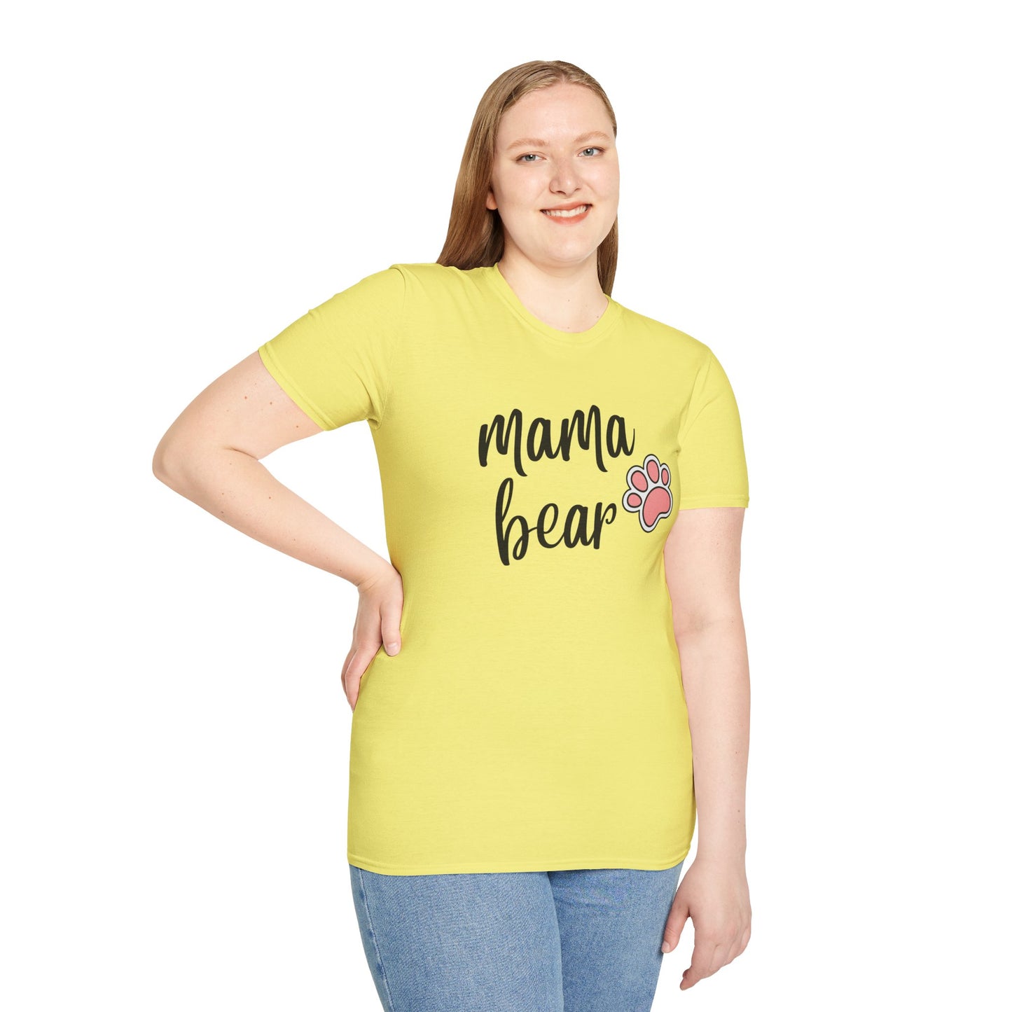 Mama Bear Pawsitive Vibes T-Shirt