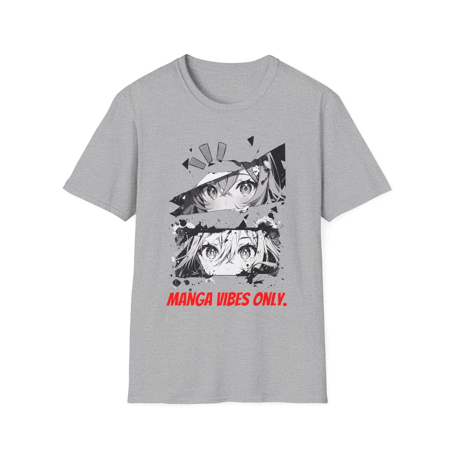 Anime and Manga Vibes  Only Graphic Unisex T-Shirt
