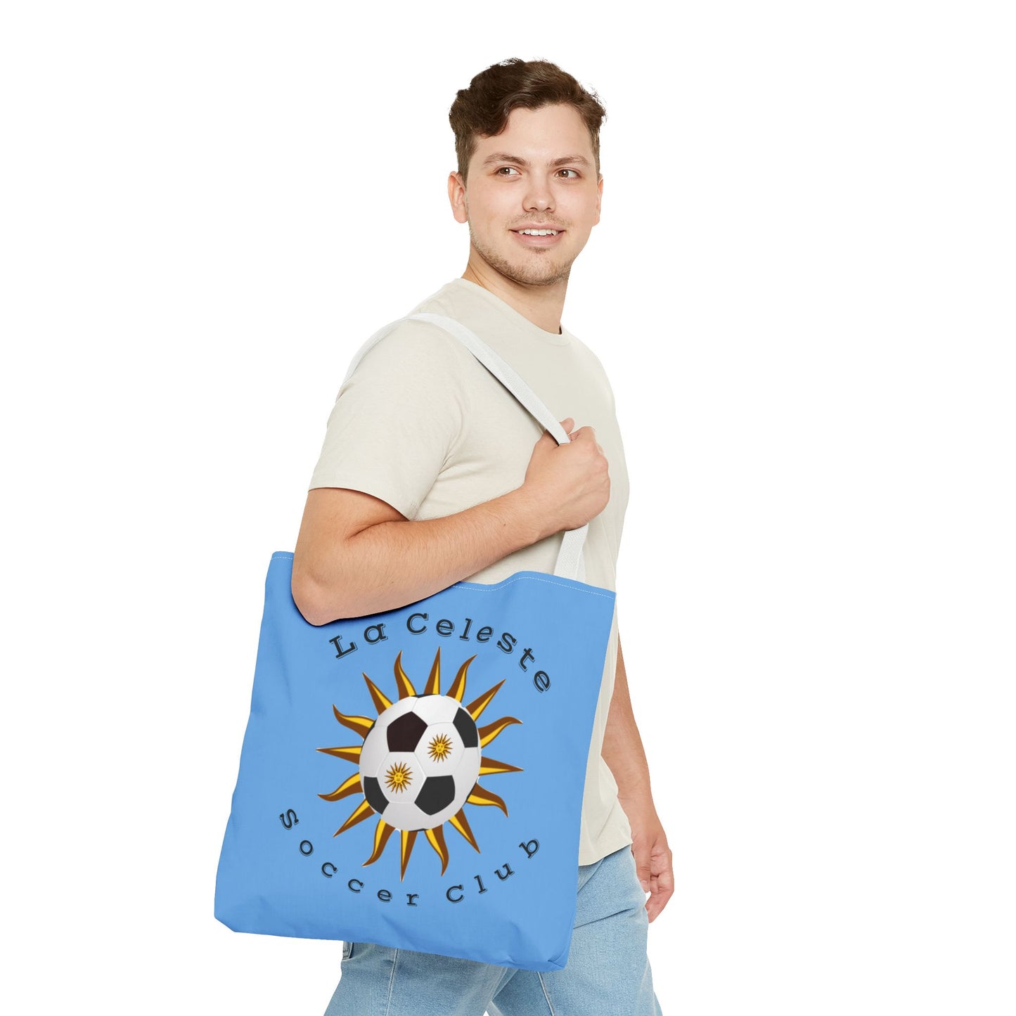 La Celeste S.C. Blue Tote Bag | Más que un club una familia