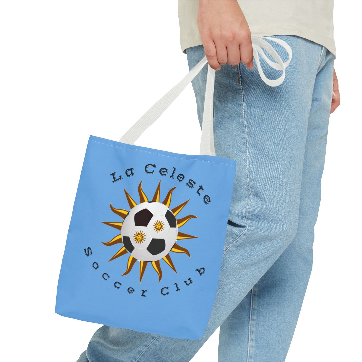 La Celeste S.C. Blue Tote Bag | Más que un club una familia