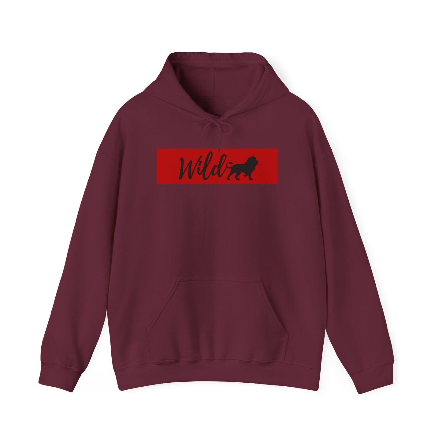 Wild Spirit Lion Graphic Hoodie