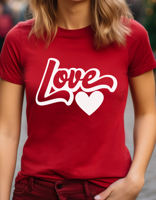 Love Hearth Graphic T-shirt