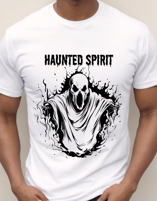 Haunted Spirit Graphic Unisex T-Shirt