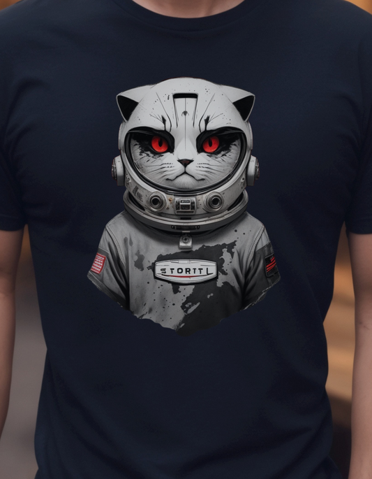 Space Cat Out of This World Graphic Unisex Tee