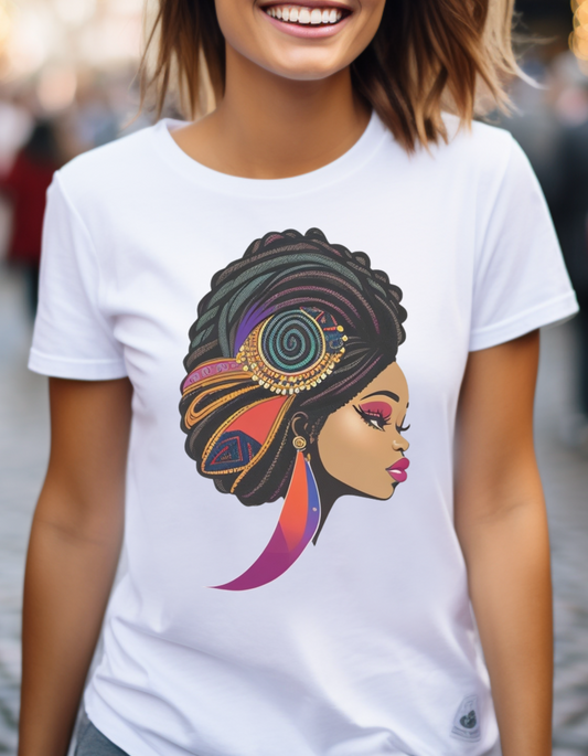 Beatiful Lady Graphic T-Shirt