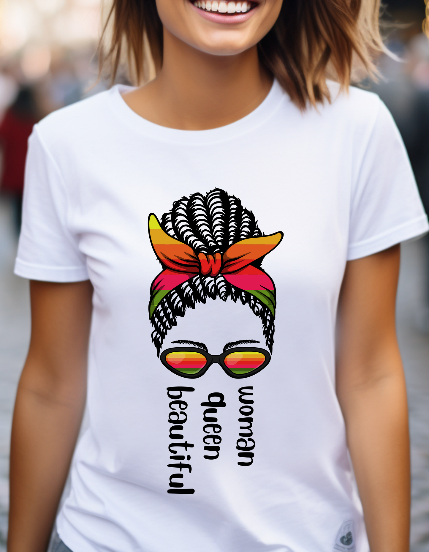 Woman Queen Beautiful Graphic T-Shirt