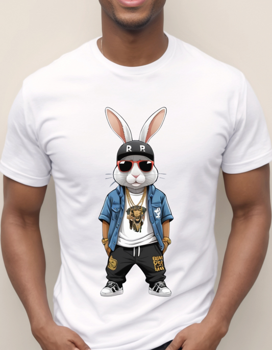 Cool Rabbit with Sunglasses Unisex Shirt