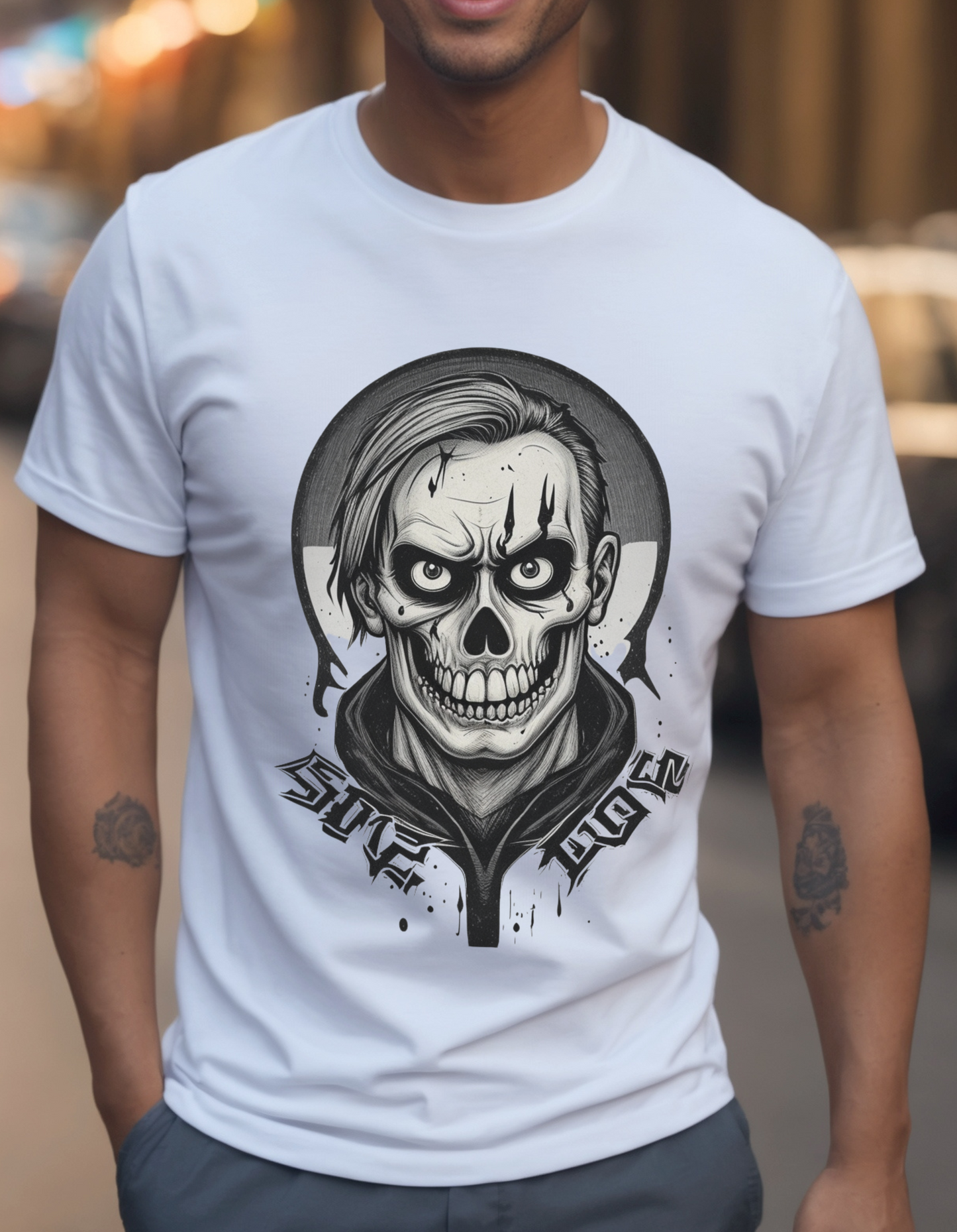 Creepy Cranium Unisex T-Shirt