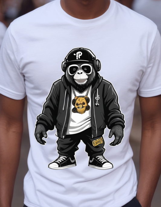 Gorilla Style Cool Shades Unisex Tee