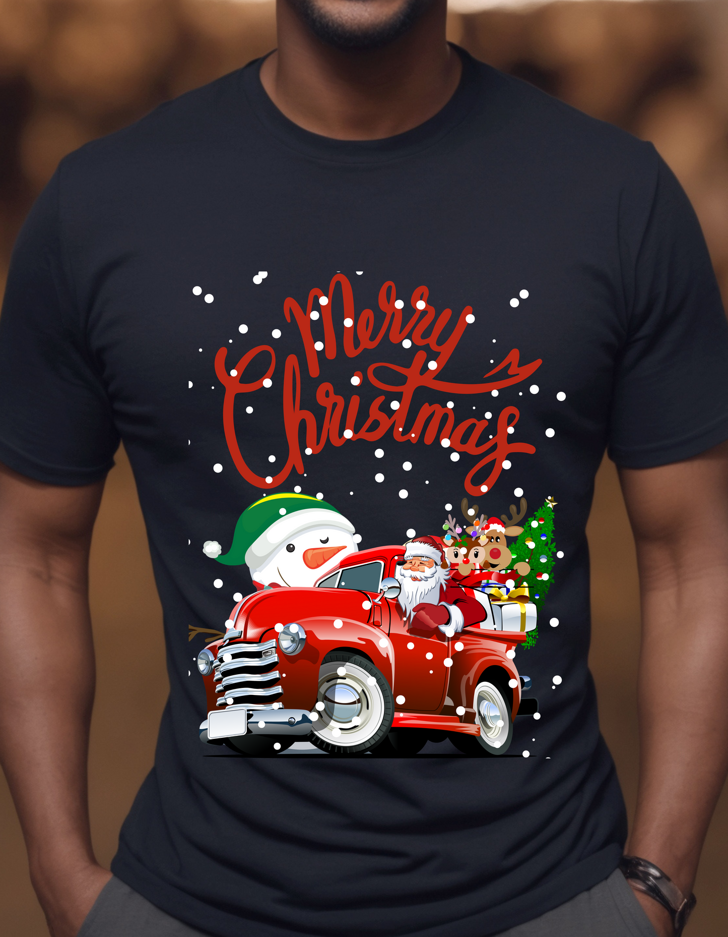 Santa's Holiday Ride  Unisex T-Shirt