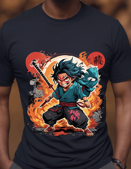 Samurai Spirit: Fierce Graphic Unisex Tee