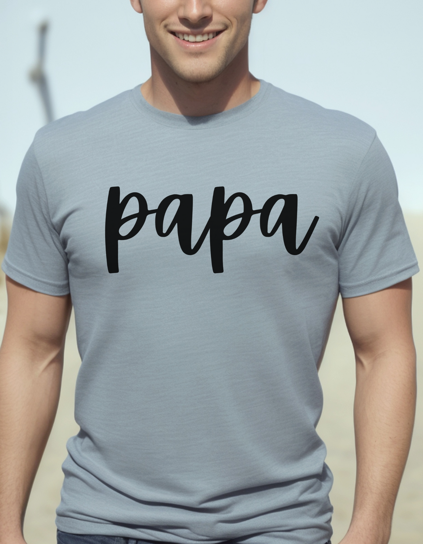 Papa Script T-Shirt