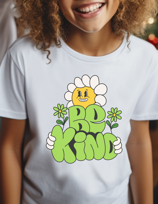 Sunflower Spirit: Be Kind Youth T-Shirt